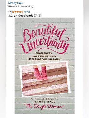 Beautiful Uncertainty Book by Mandy Hale